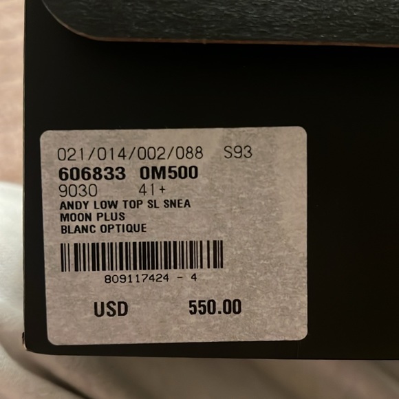 YSL MEN SNEAKER - Picture 2 of 13